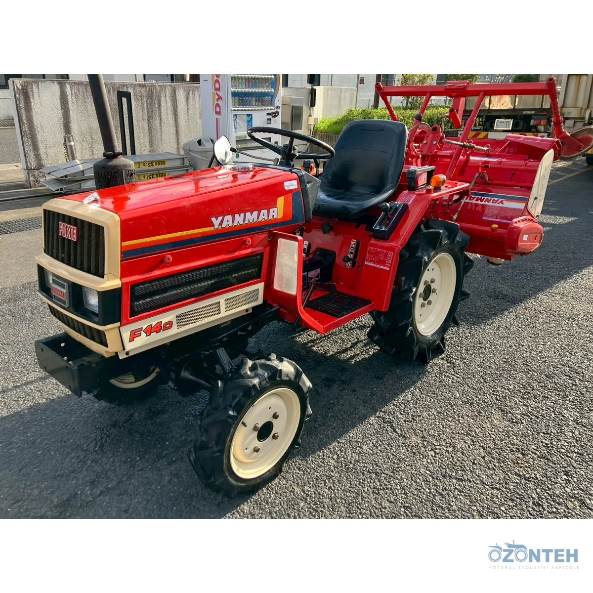 Tractor japonez Yanmar F14D, serie 05002