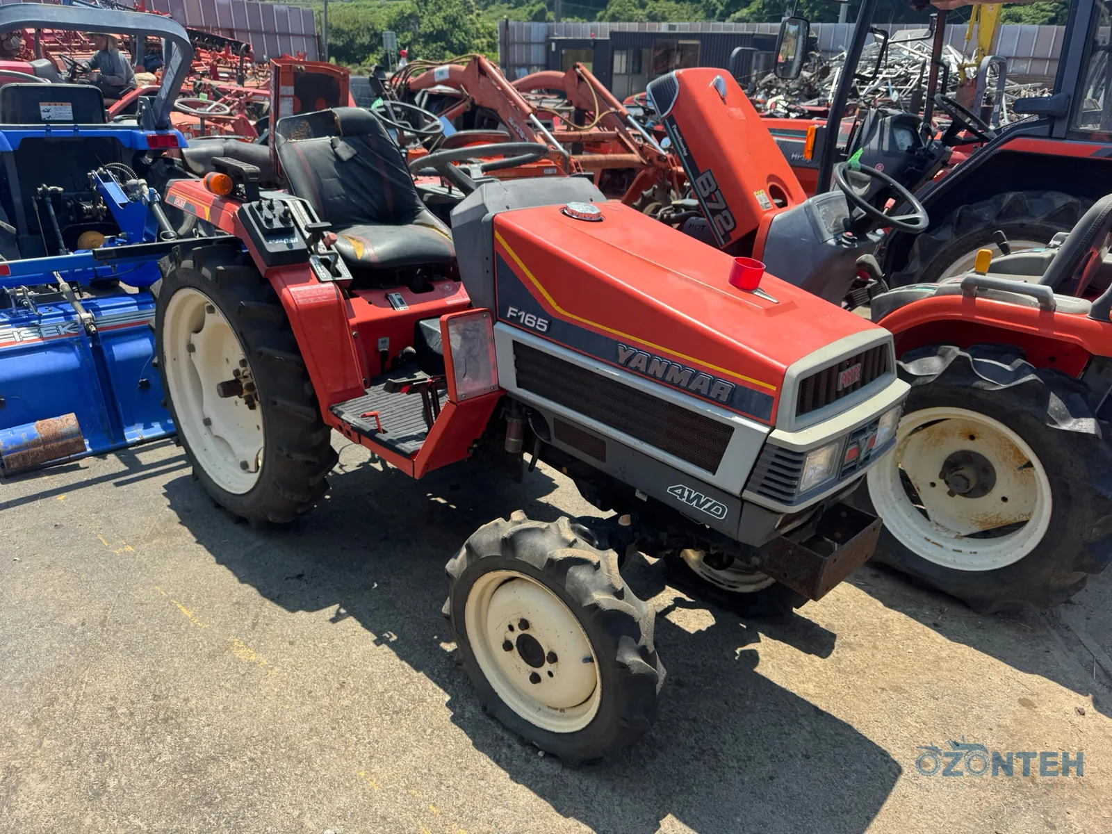 Tractor japonez Yanmar F165, serie 714832