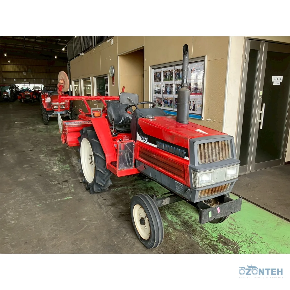 Tractor japonez Yanmar F18s, serie 00596