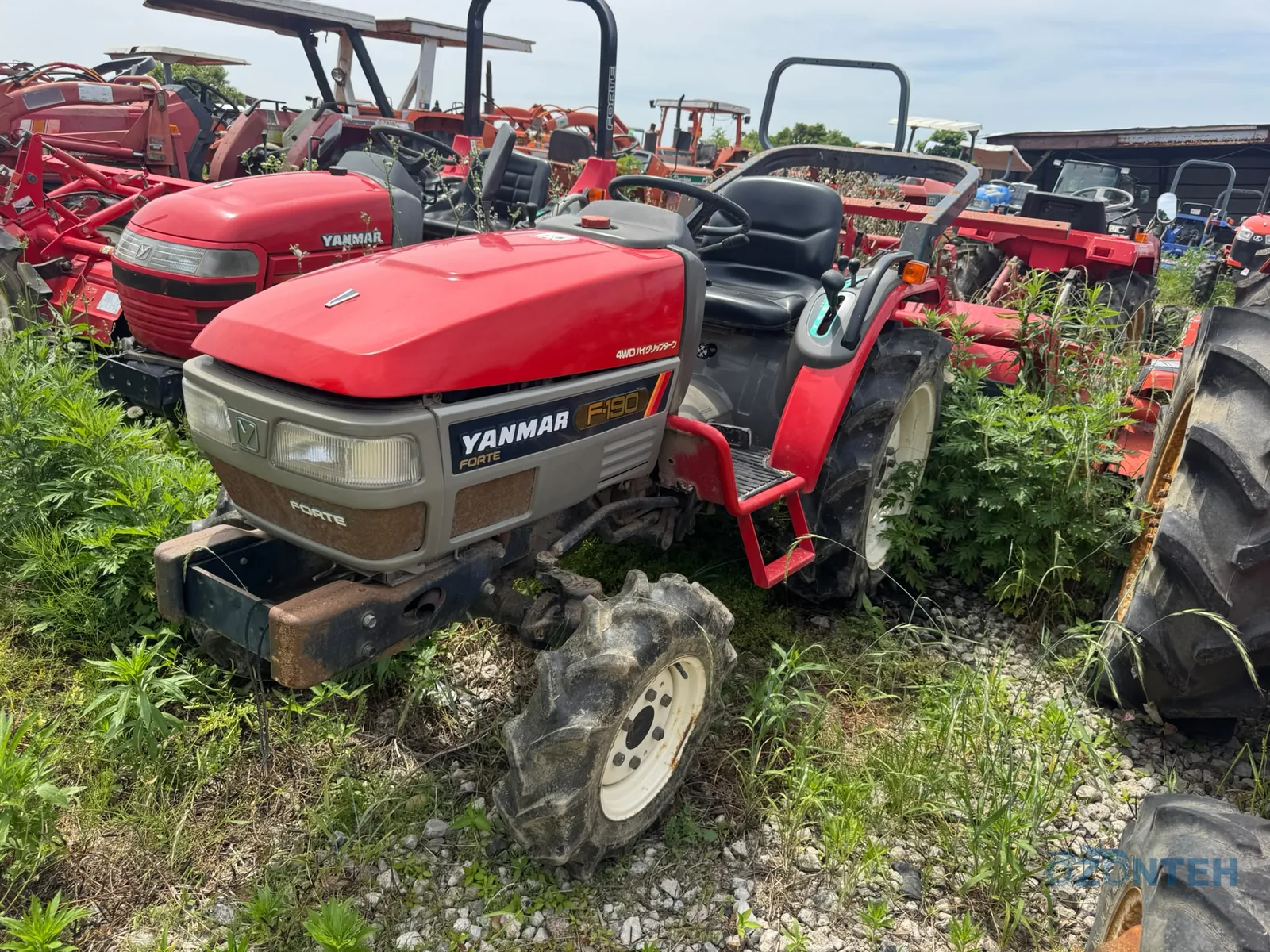 Tractor japonez Yanmar F190, serie 00320