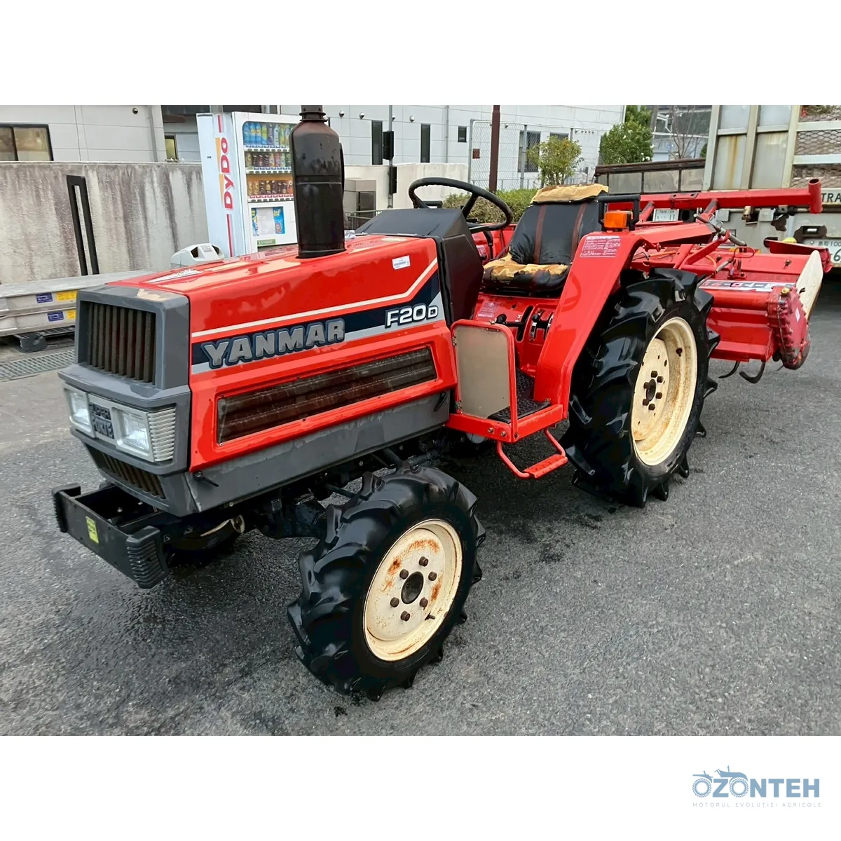 Tractor japonez Yanmar F20D, serie 09474