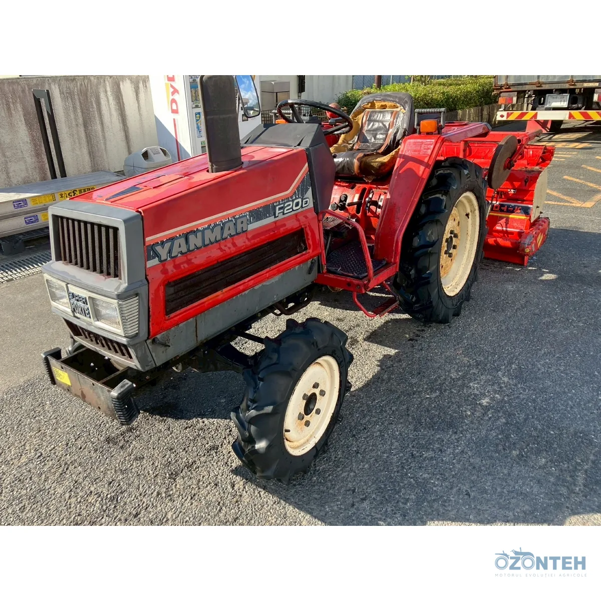 Tractor japonez Yanmar F20D, serie 12866