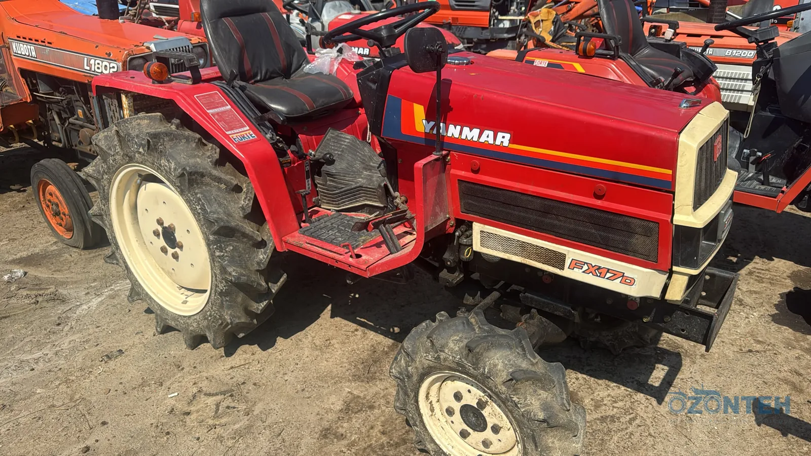 Tractor japonez Yanmar FX17D, serie 00677