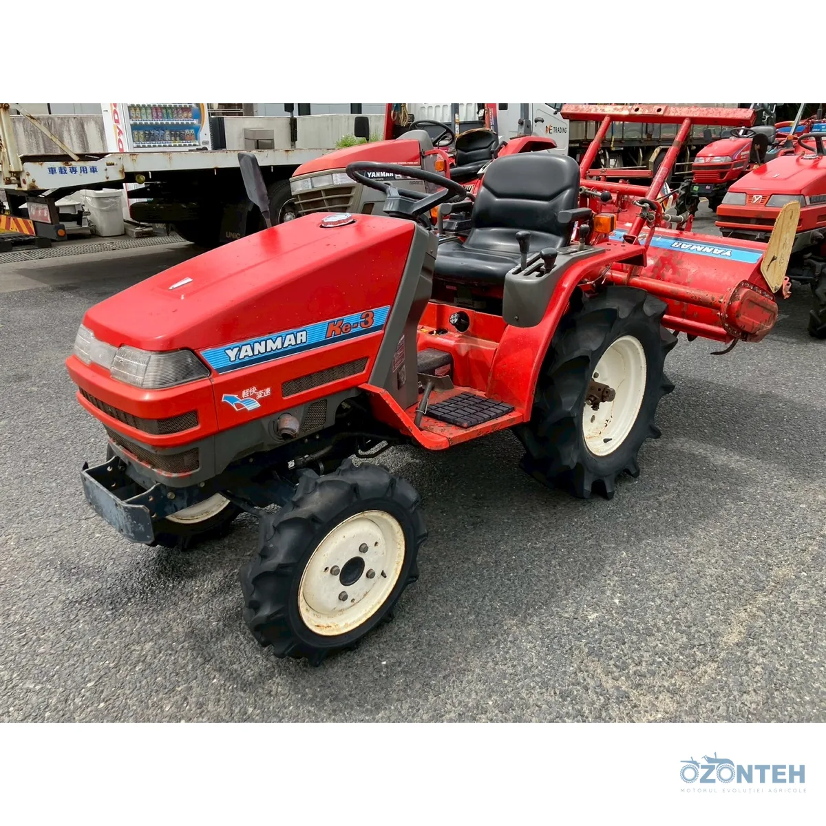 Tractor japonez Yanmar Ke-3D, serie 24196