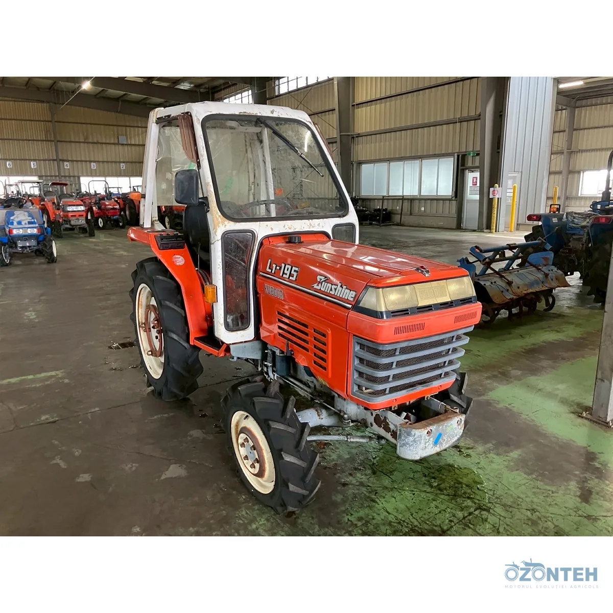 Tractor japonez Kubota L1-195D (semi-cabina), serie 78787
