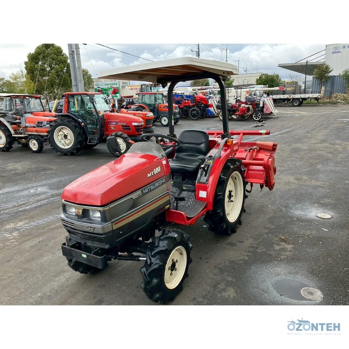 Tractor japonez Mitsubishi MT181D, serie 60303