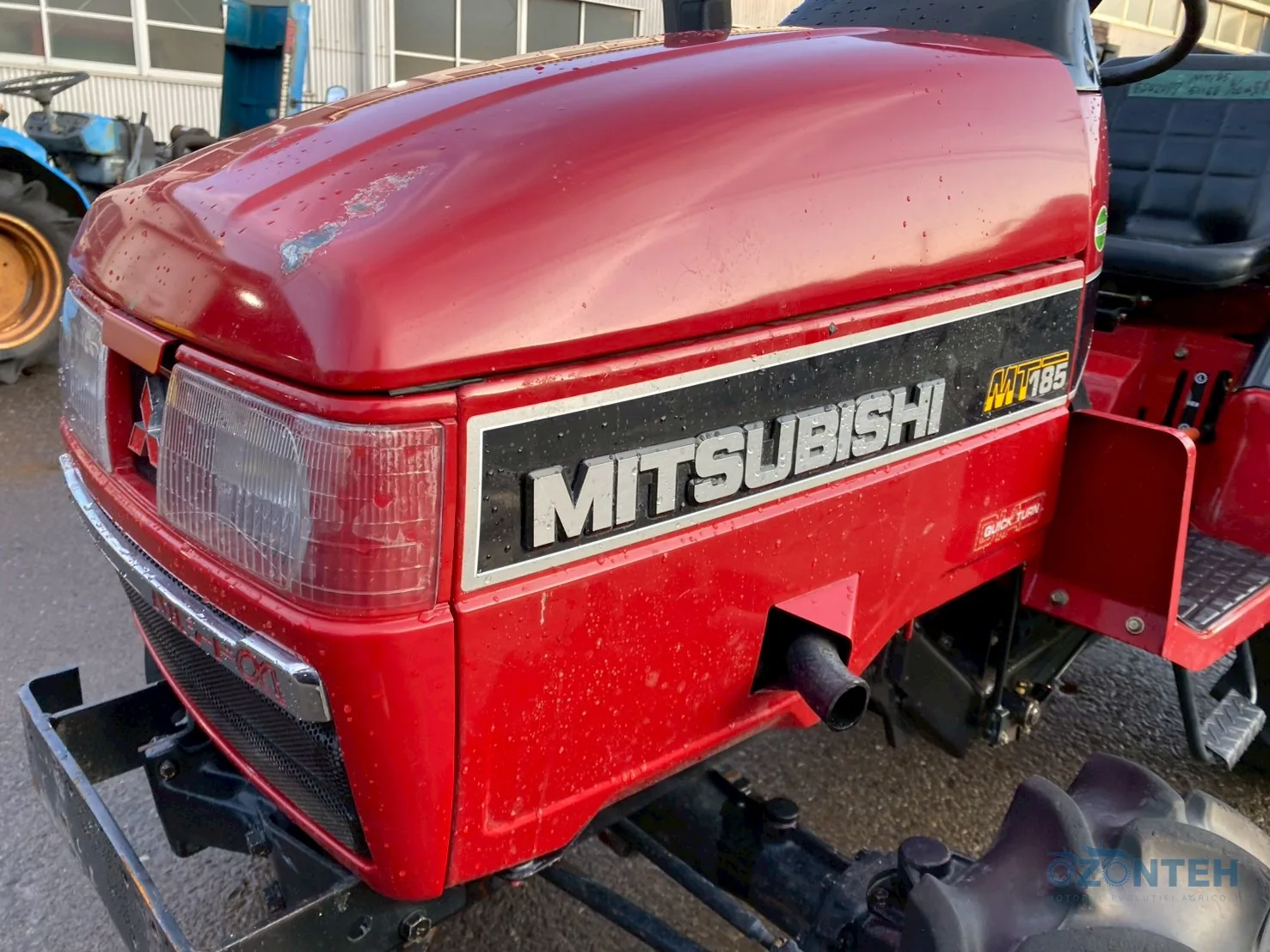 Tractor japonez Mitsubishi MT185, serie T18H-51168