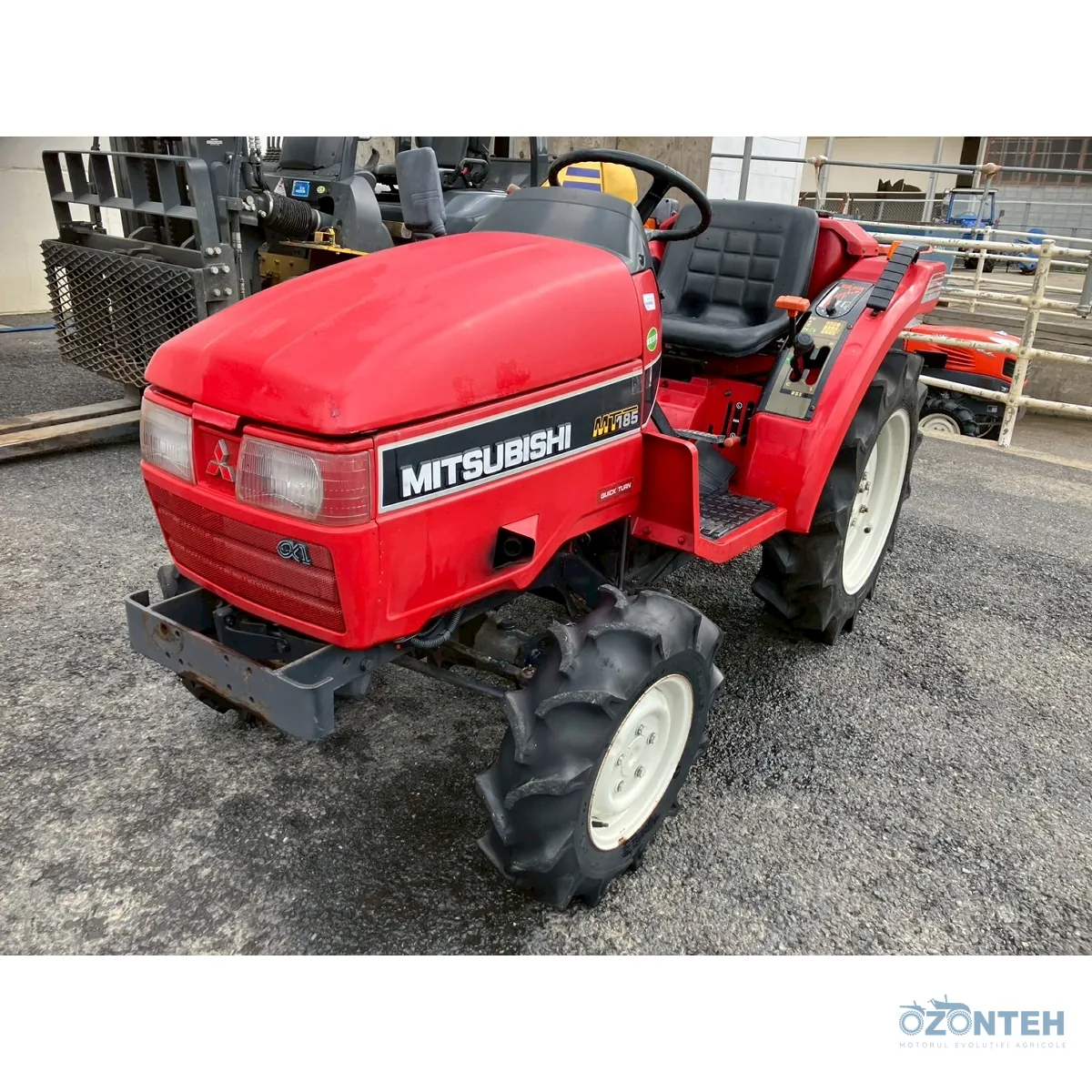 Tractor japonez Mitsubishi MT185D, serie 51155