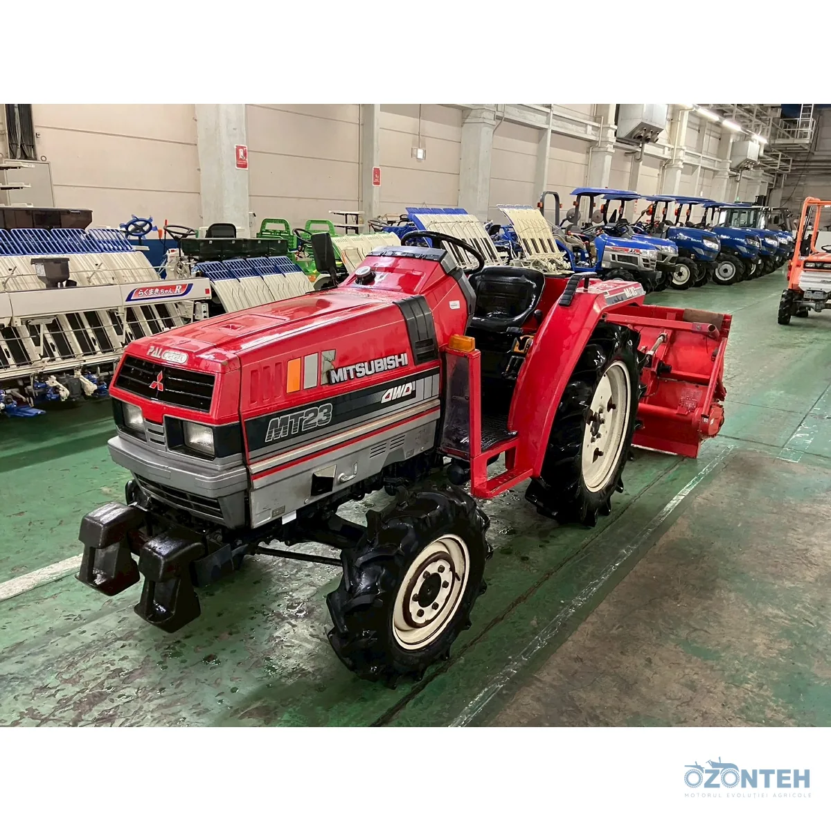 Tractor japonez Mitsubishi MT23, serie 50434