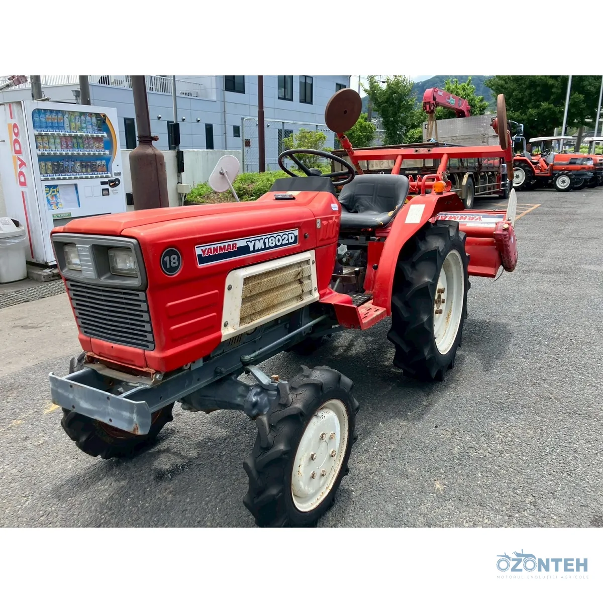Tractor japonez Yanmar YM1802D, serie 11118