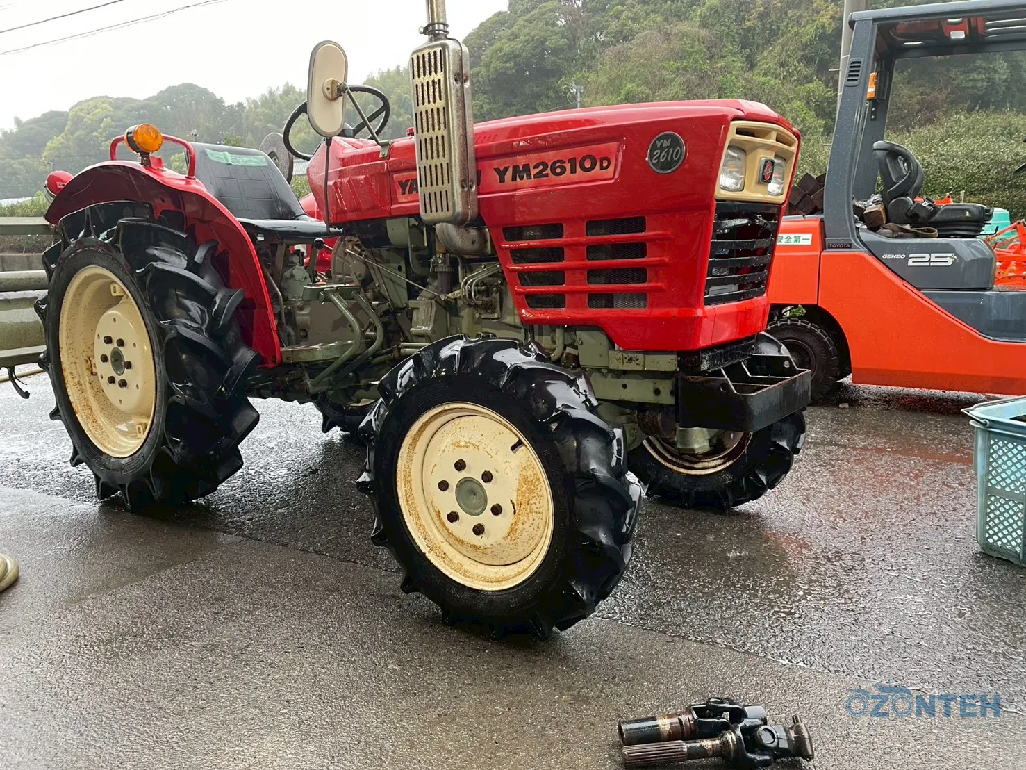 Tractor japonez Yanmar YM2610D, serie YM2610D-00681
